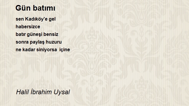 Halil İbrahim Uysal