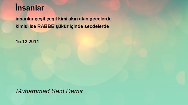 Muhammed Said Demir