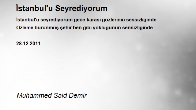 Muhammed Said Demir