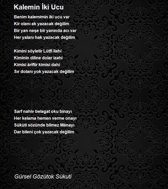 Gürsel Gözütok Sükuti