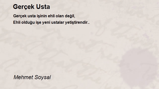 Mehmet Soysal