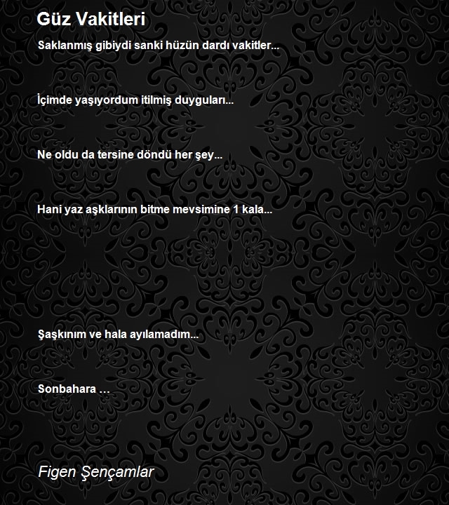 Figen Şençamlar 