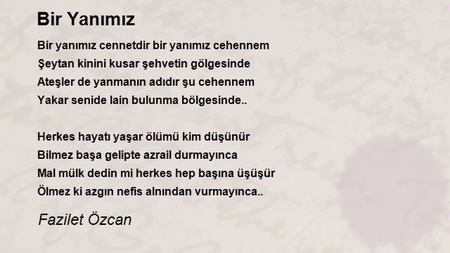 Fazilet Özcan