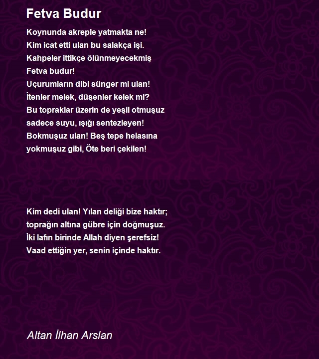 Altan İlhan Arslan