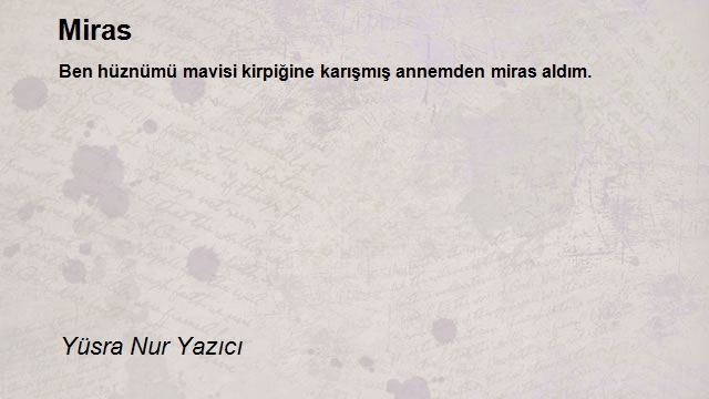 Yüsra Nur Yazıcı