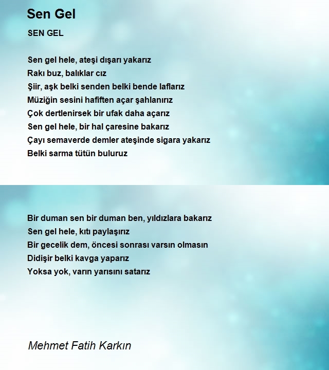 Mehmet Fatih Karkın