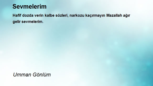 Umman Gönlüm