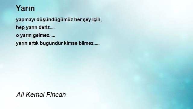 Ali Kemal Fincan