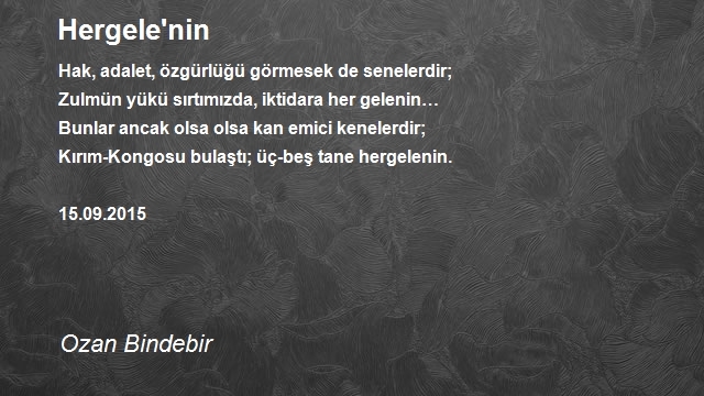 Ozan Bindebir