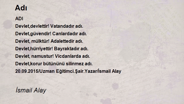 İsmail Alay