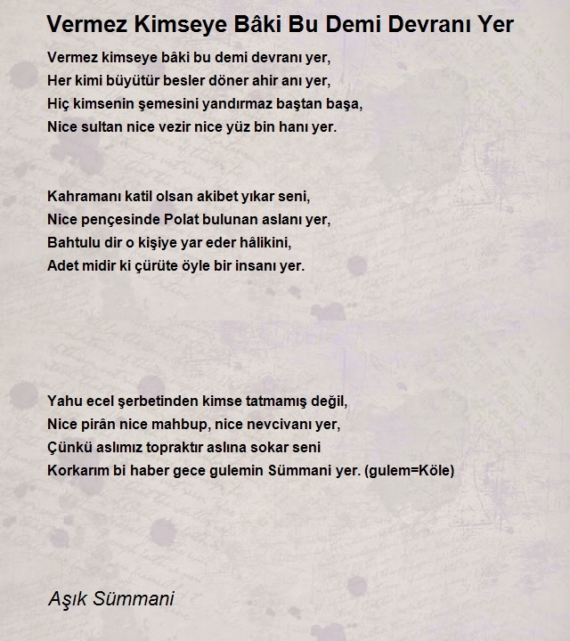 Aşık Sümmani