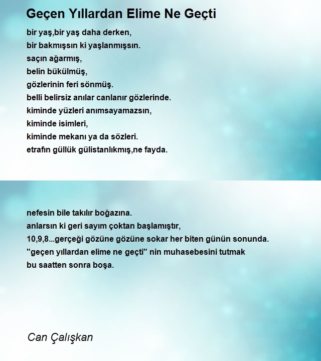 Can Çalışkan