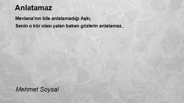 Mehmet Soysal