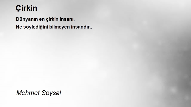 Mehmet Soysal