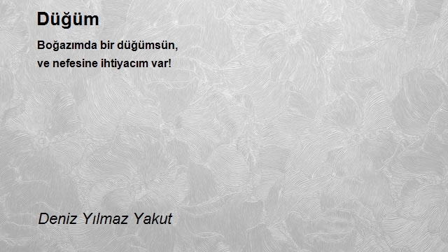 Deniz Yılmaz Yakut