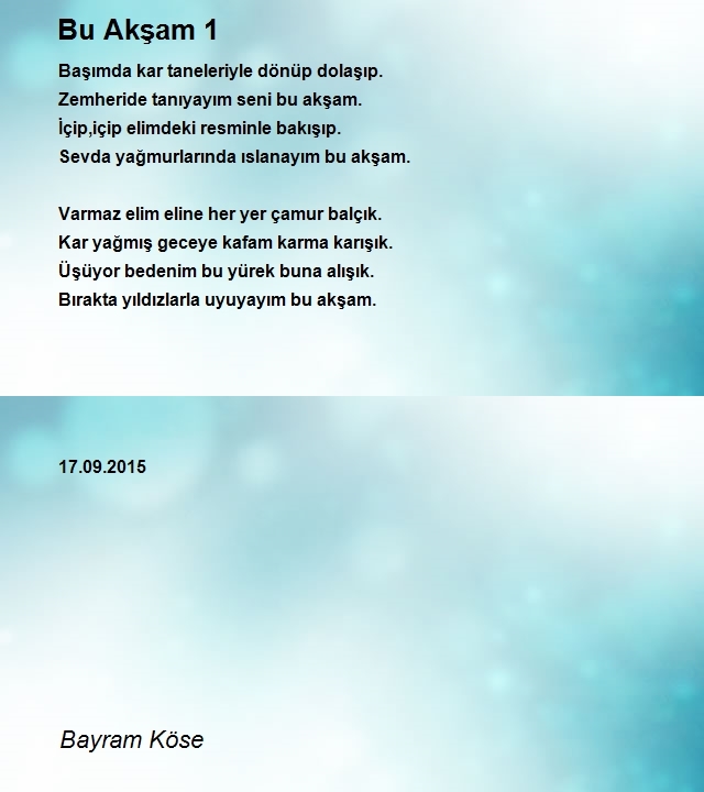 Bayram Köse