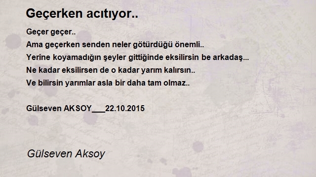 Gülseven Aksoy