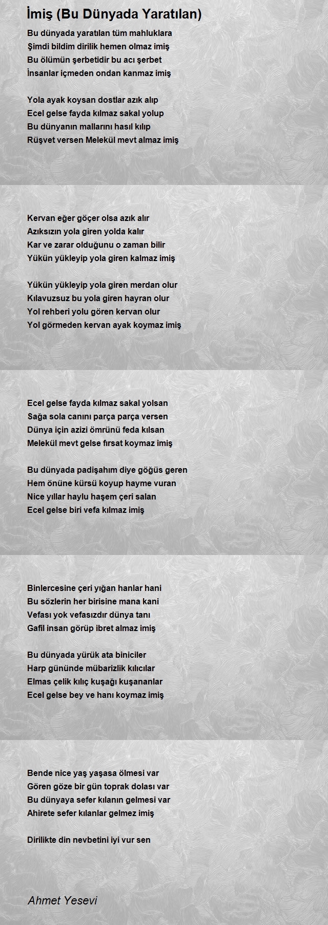 Ahmet Yesevi