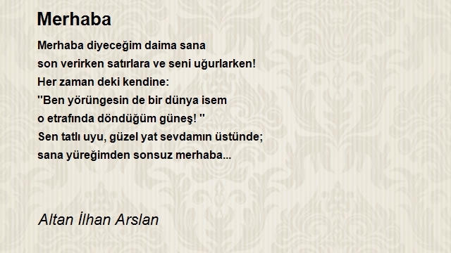 Altan İlhan Arslan