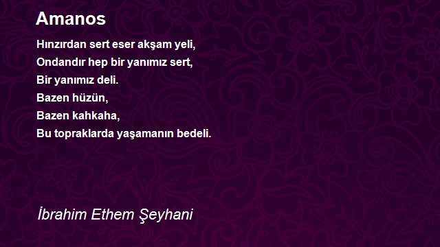 İbrahim Ethem Şeyhani