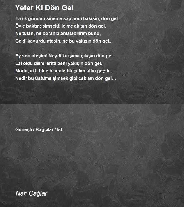 Nafi Çağlar