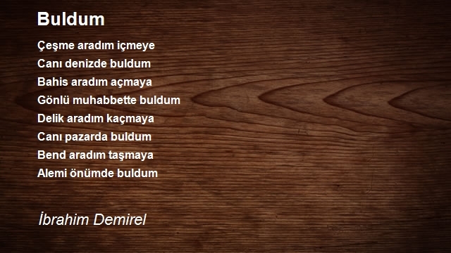 İbrahim Demirel