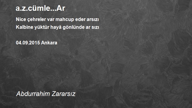 Abdurrahim Zararsız