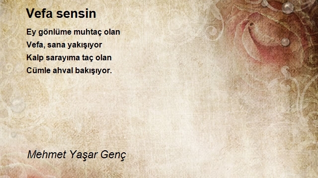 Mehmet Yaşar Genç