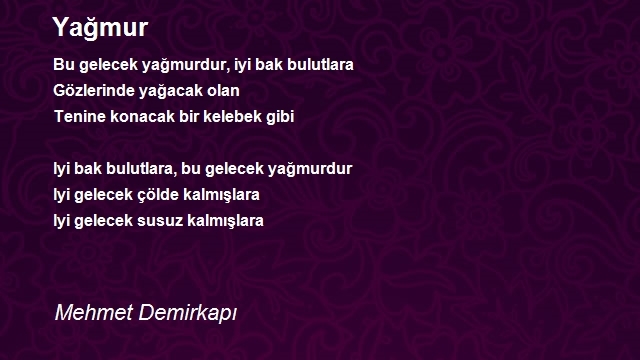 Mehmet Demirkapı