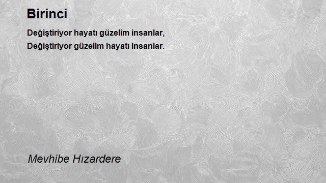 Mevhibe Hızardere