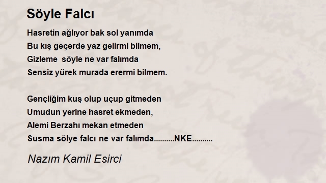 Nazım Kamil Esirci