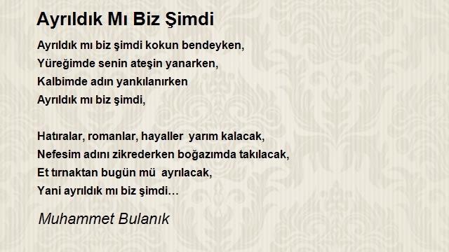 Muhammet Bulanık