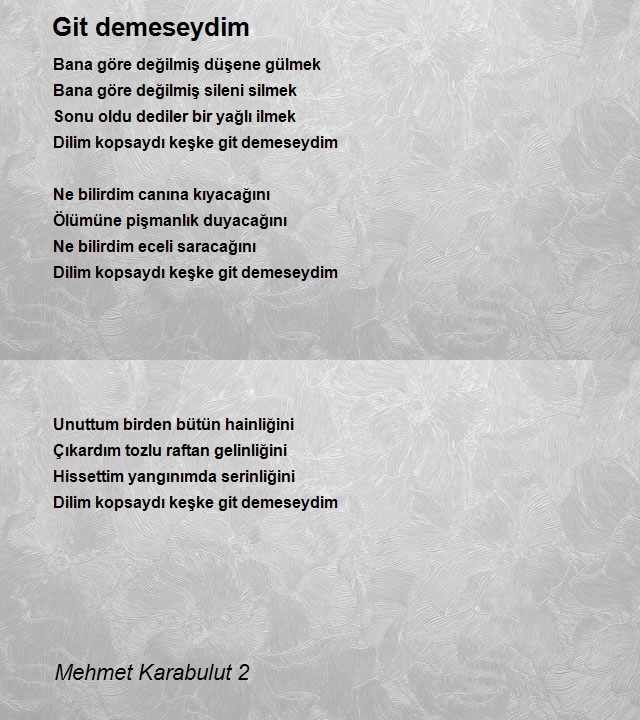 Mehmet Karabulut 2