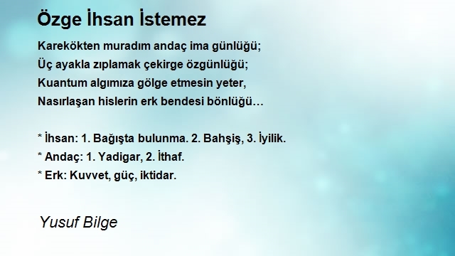 Yusuf Bilge