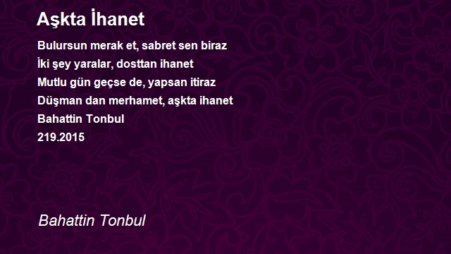 Bahattin Tonbul