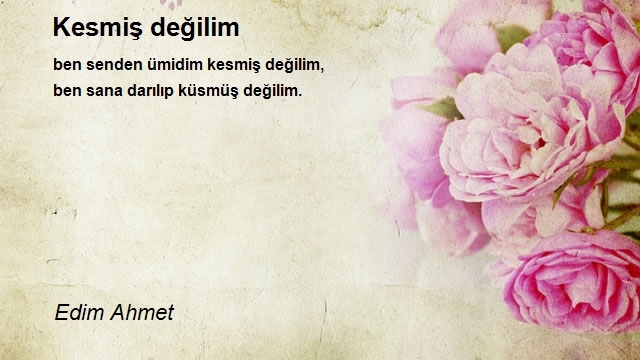 Edim Ahmet