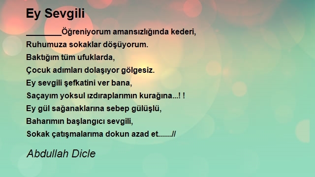 Abdullah Dicle