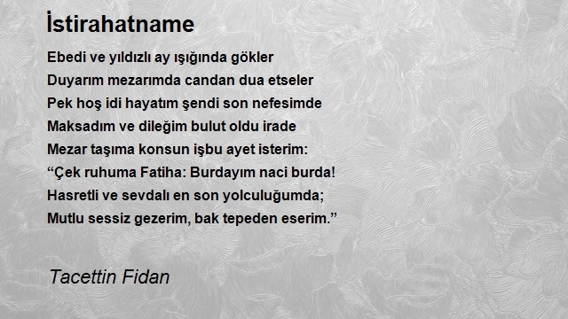 Tacettin Fidan