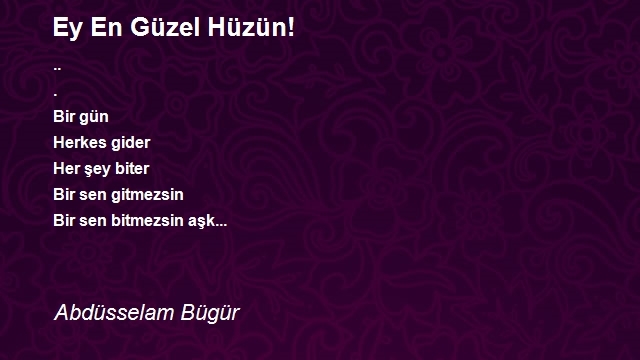 Abdüsselam Bügür