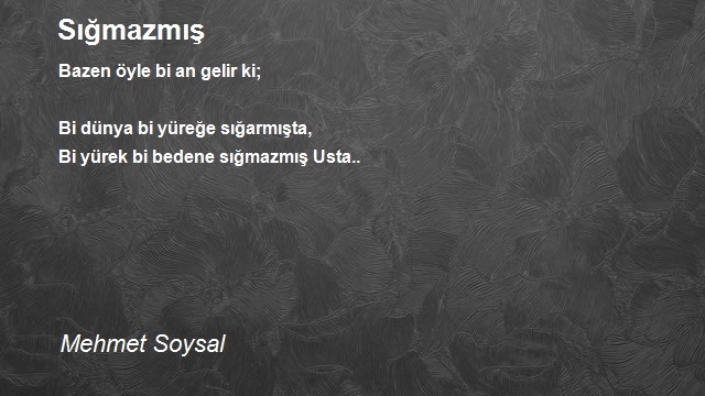 Mehmet Soysal