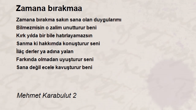 Mehmet Karabulut 2