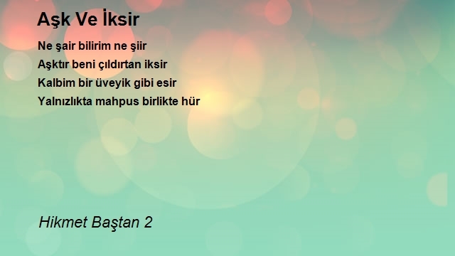 Hikmet Baştan 2