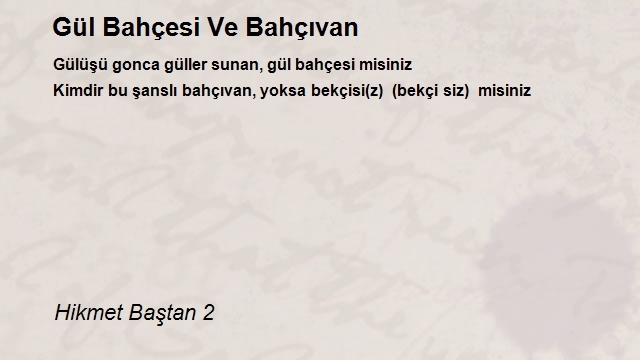 Hikmet Baştan 2