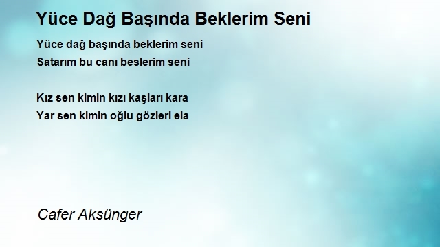 Cafer Aksünger