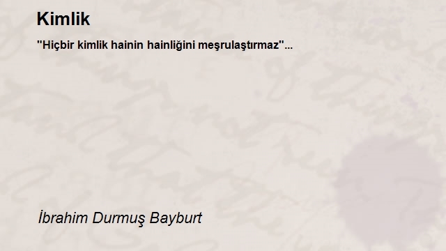 İbrahim Durmuş Bayburt