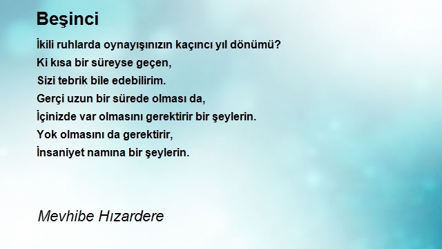 Mevhibe Hızardere