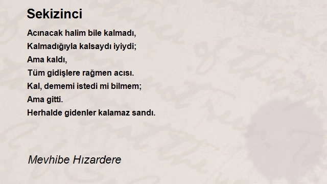 Mevhibe Hızardere