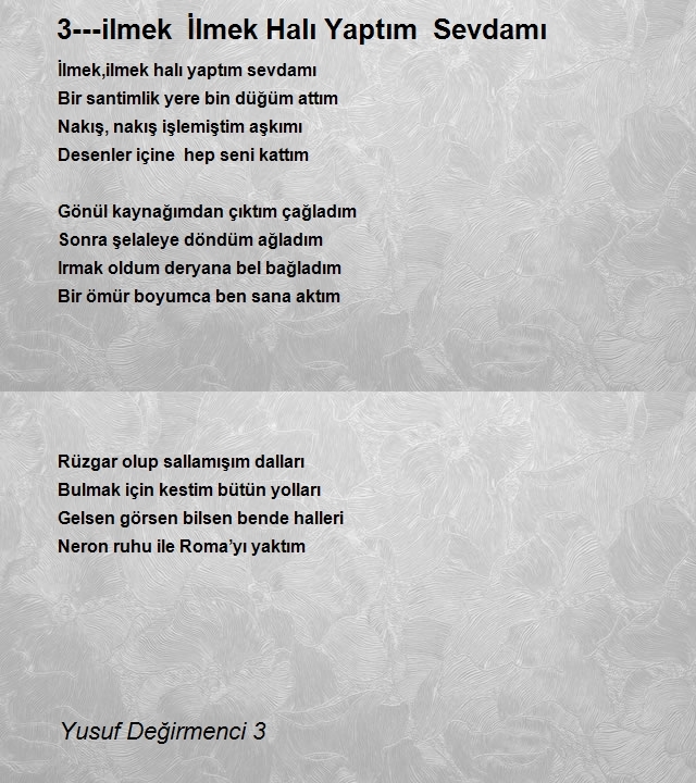 Yusuf Değirmenci 3