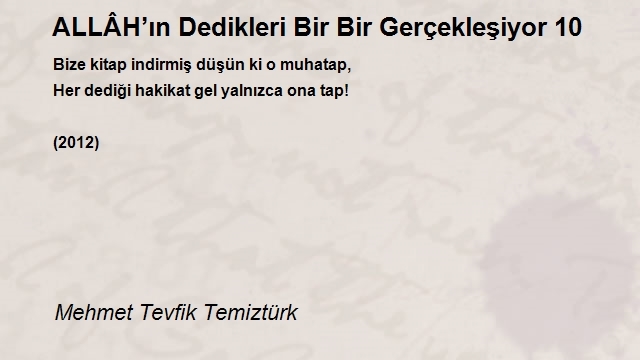 Mehmet Tevfik Temiztürk