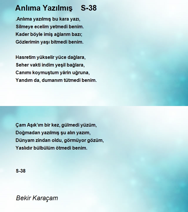 Bekir Karaçam